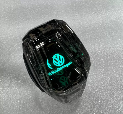 Pomo Deportivo de cristal con luz RGB Universal